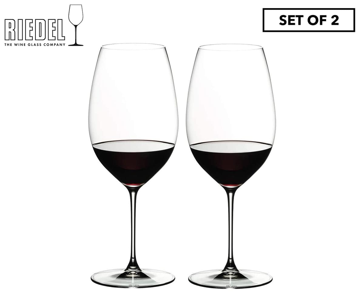Riedel Veloce Syrah/Shiraz Red Wine Glasses, Set of 2 - Worldshop